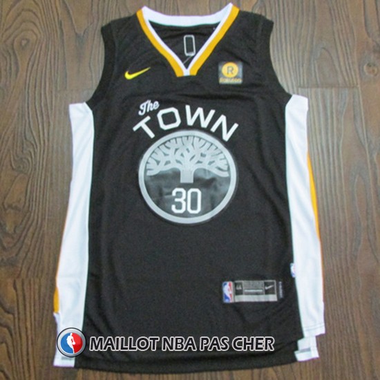 Maillot Golden State Warriors Stephen Curry Statement 2017-18 30 Gris